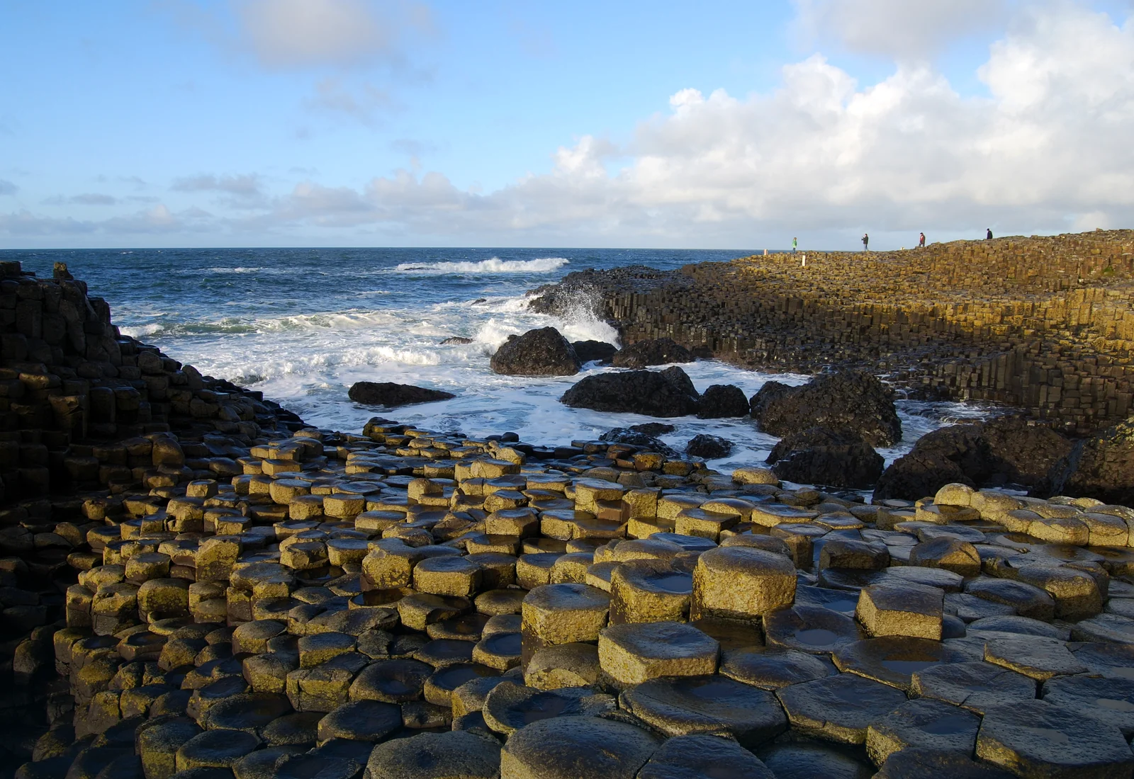 Giant's Causeway basalt columns on a private tour from Dublin