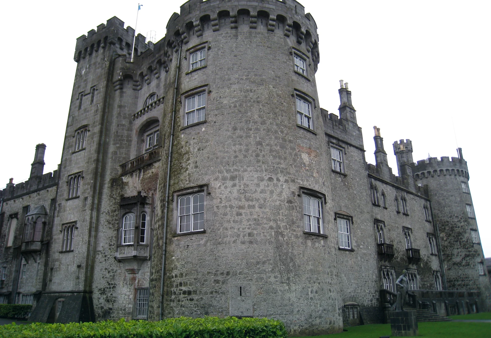 Kilkenny Castle viewed from above on a private day tour from Dublin