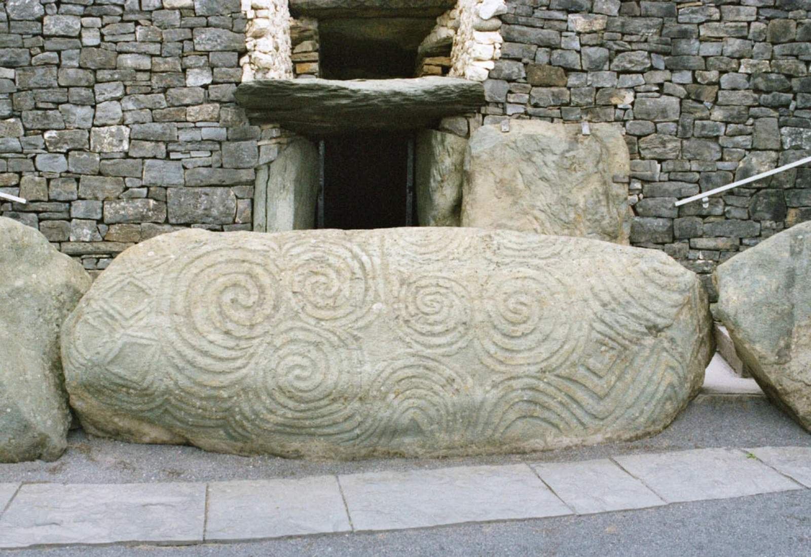 Trim Castle stonework on a Newgrange and Boyne Valley private tour
